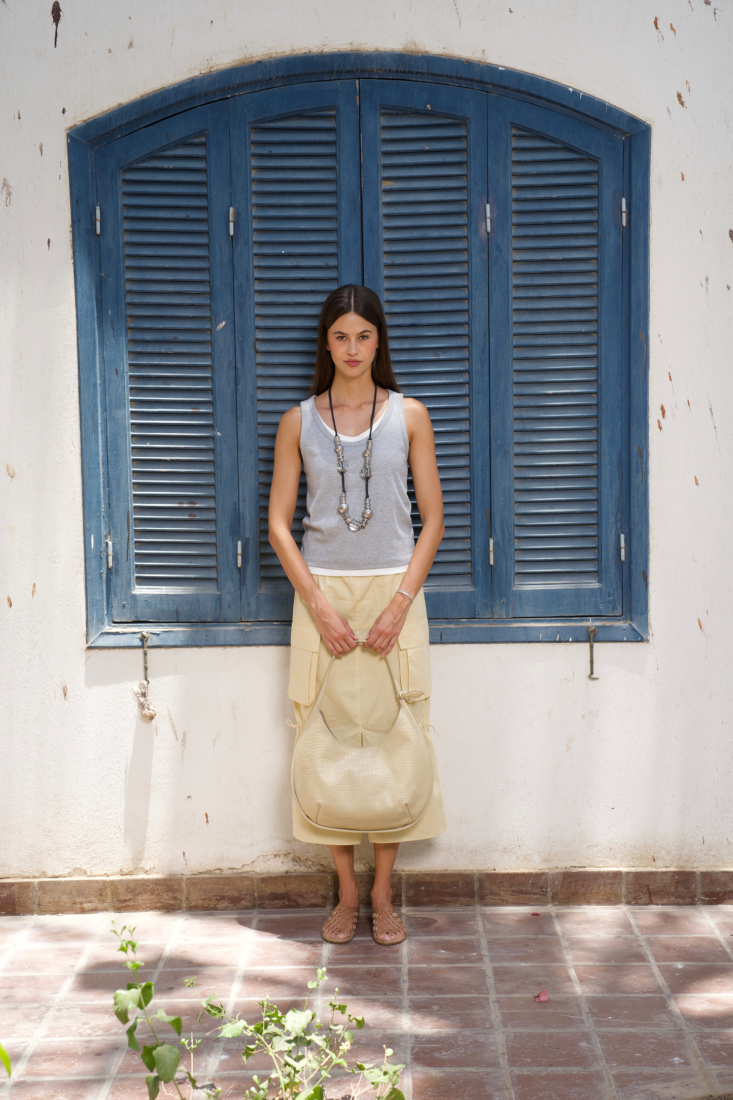 REEF HOBO BAG IN BUTTER YELLOW