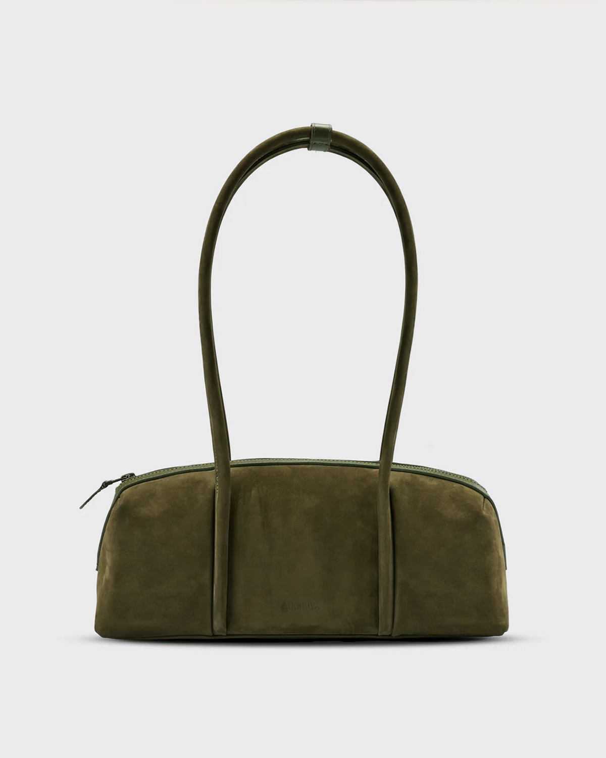 FLEMING IN OLIVE SUEDE