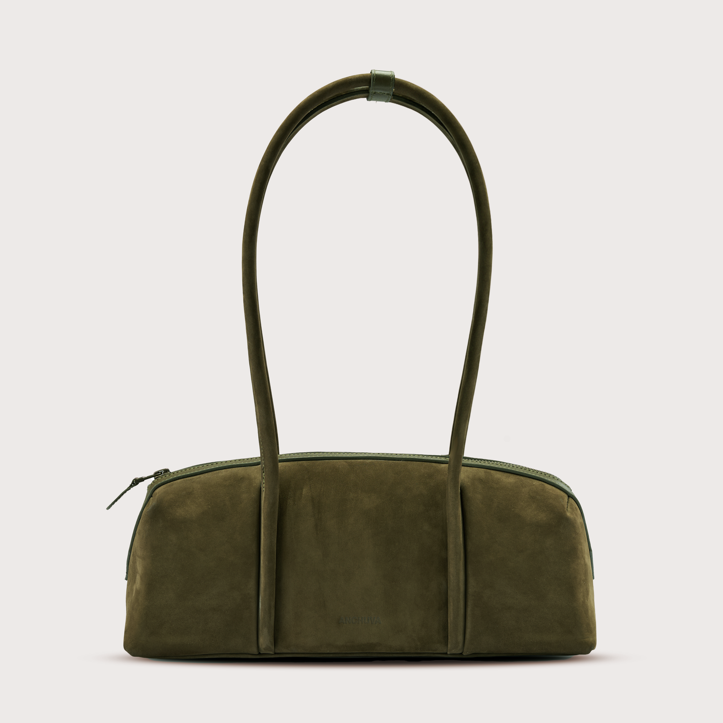 FLEMING IN OLIVE SUEDE
